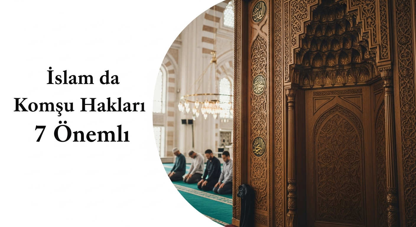 İslam'da Komşu Hakları: 7 Önemli İlke ve Komşuluk Ahlakı